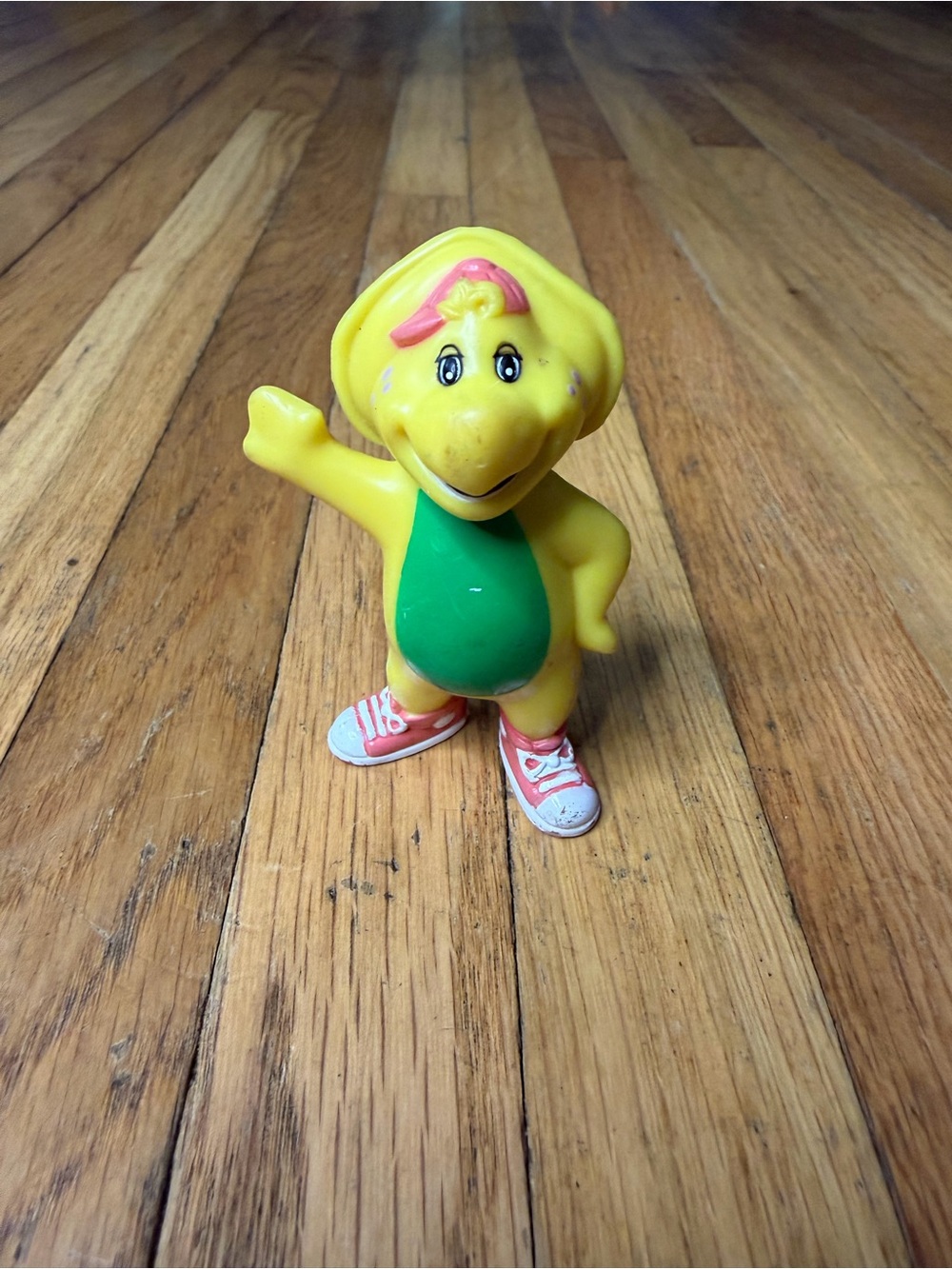 Vintage 1996 Barney Lyons Group BJ 3" PVC Figure